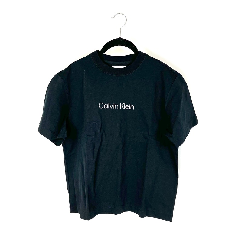 Black Boxy Short Sleeve Top – Small