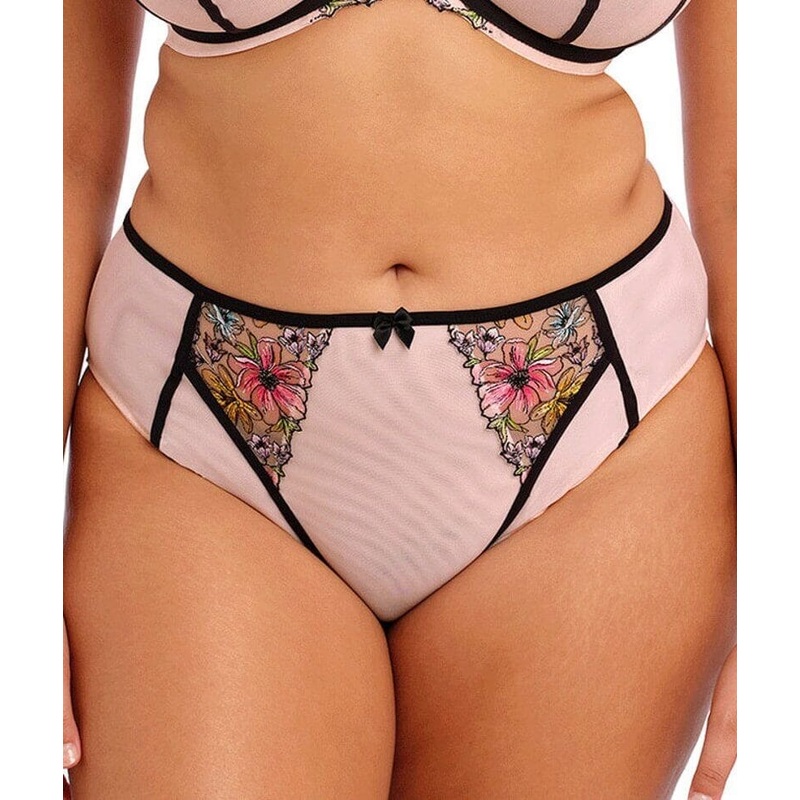 Elomi Carrie High Leg Brief – Ballet Pink