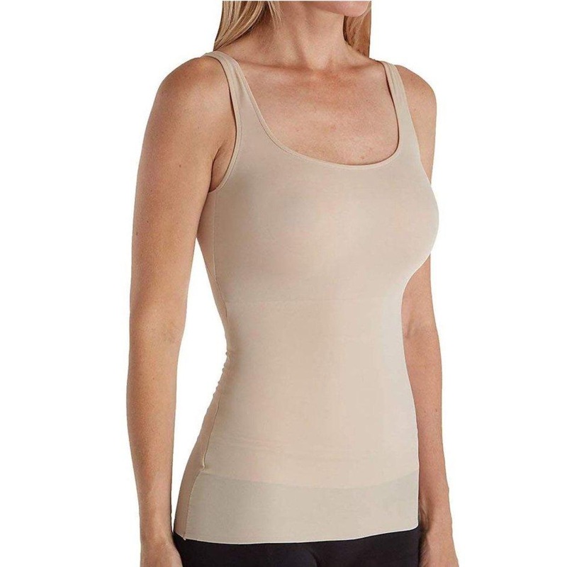 Naomi & Nicole Camisole with Underarm Smoothing – Nude S