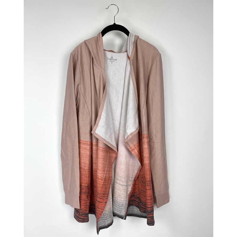Orange Ombre Cardigan – Extra Small & Small Extra Small