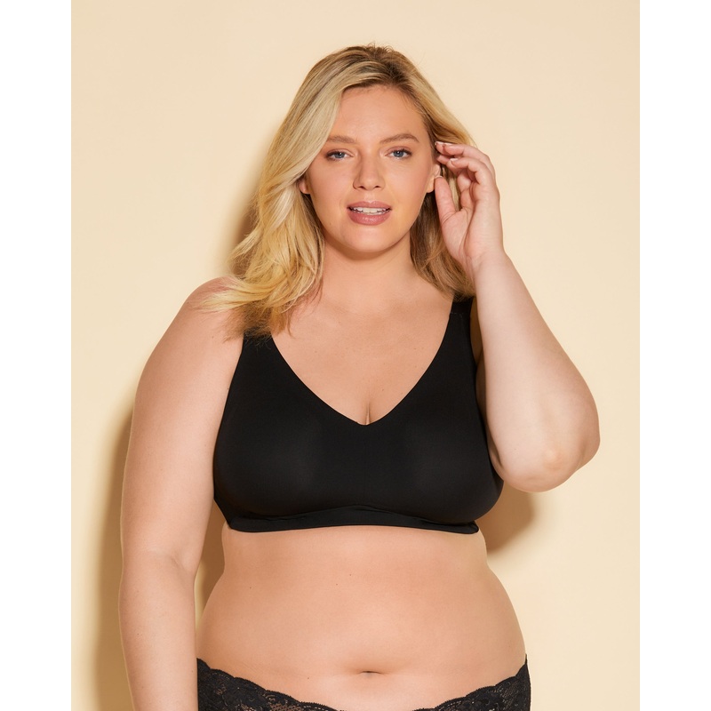Ultra Curvy Bralette Schwarz XS