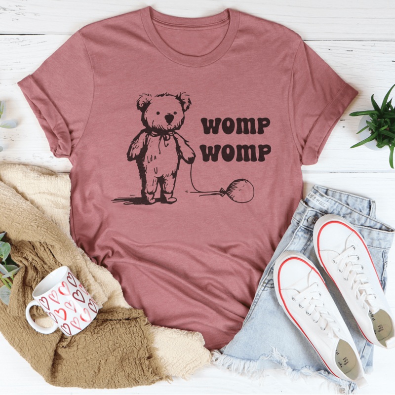 Womp Womp Tee Black Heather S