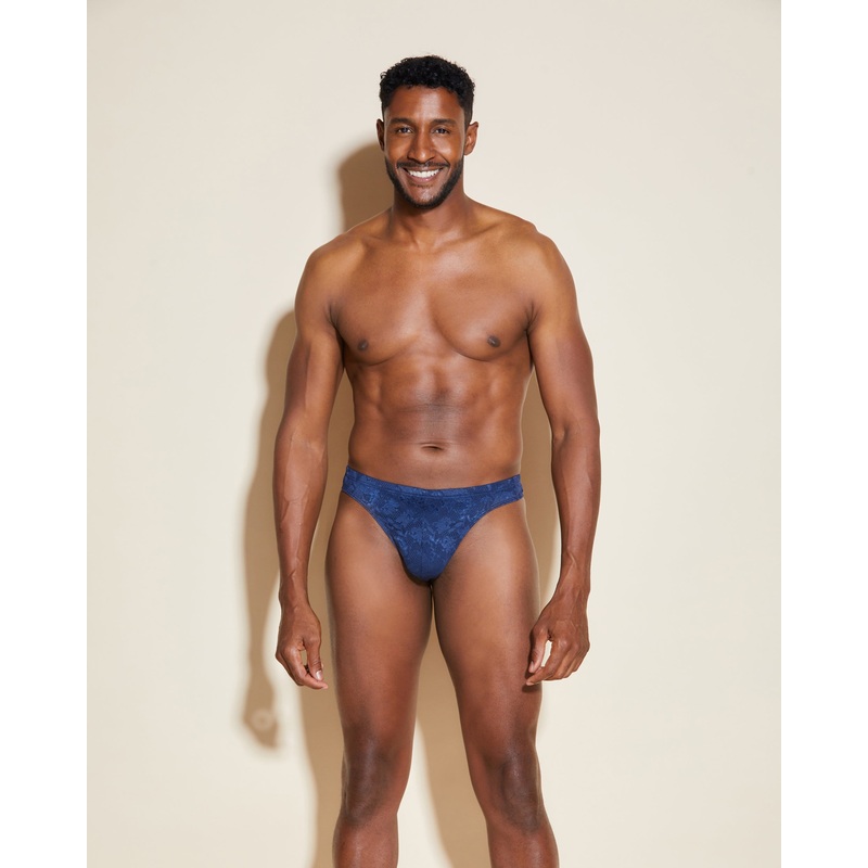Classic G-String Navy Blue S