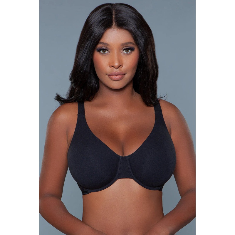 Emmeline Daily Wear Full-Coverage Bra Black 34 A