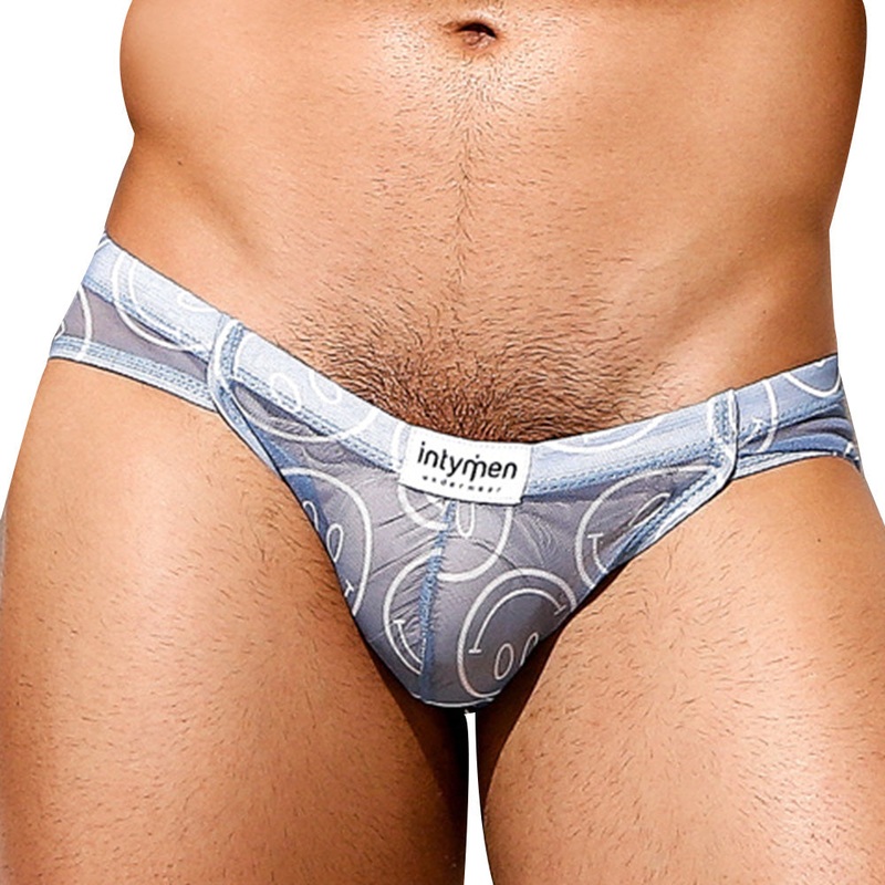 Intymen INJ075 Happy Face Brief Small Print