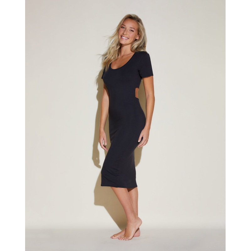 Scoop Dress Black XS