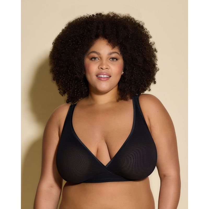Ultra Curvy Bralette Black XS