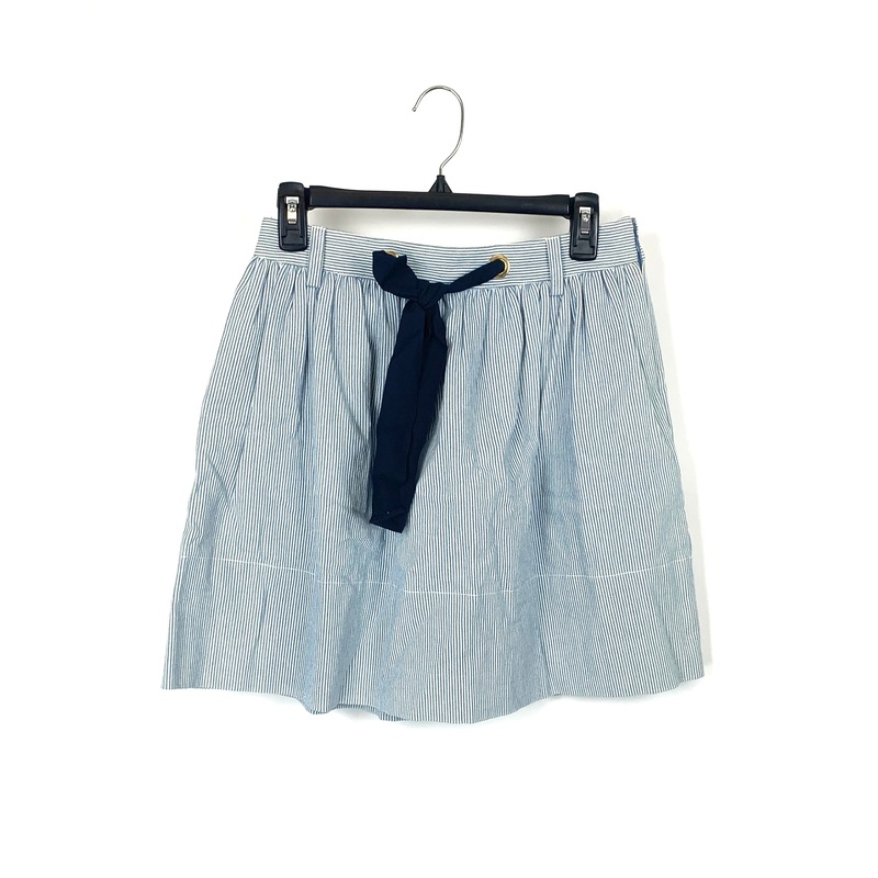 Blue Striped Skirt – Size 4