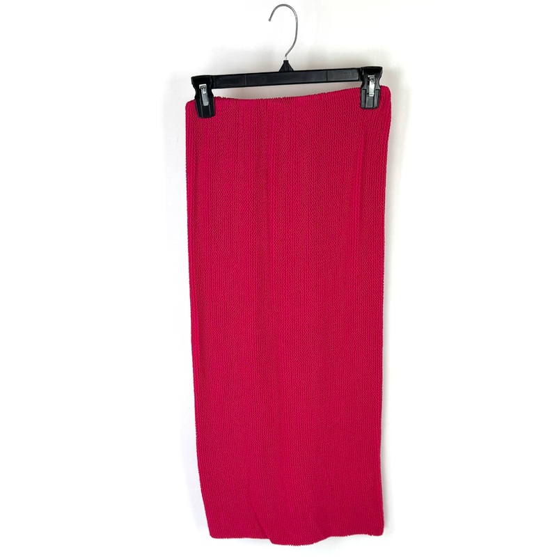 Hot Pink Texture Skirt – Small