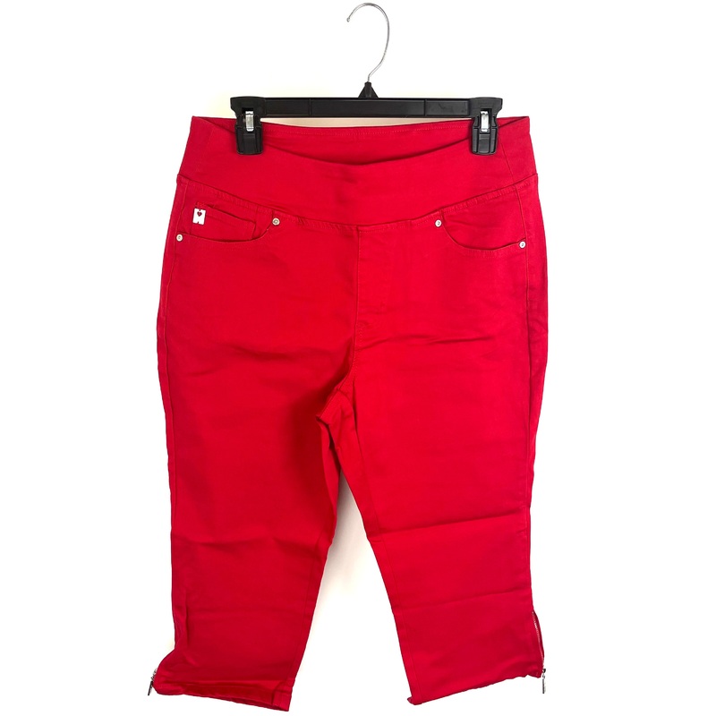 Red Capri Jeans – Size 12