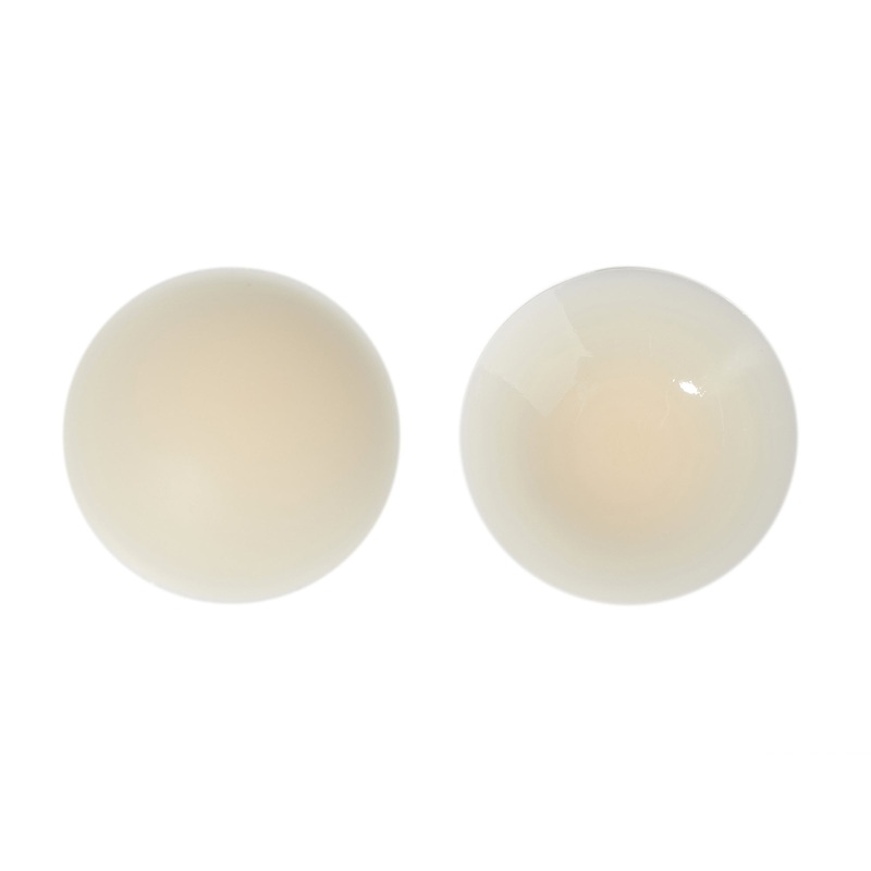Round Nipple Cover 7.5CM CREAM