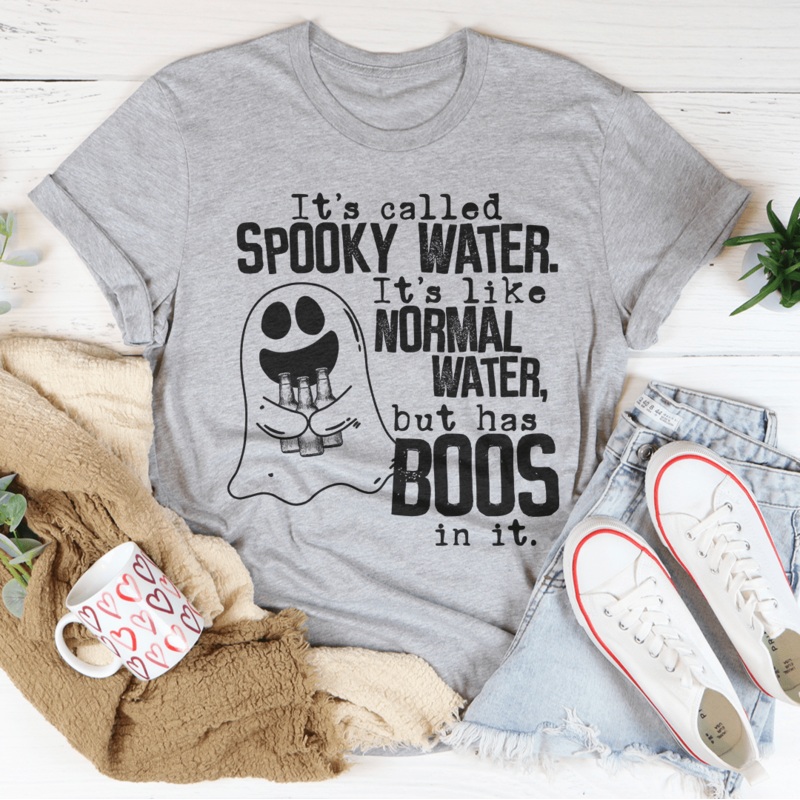 Spooky Water Tee Athletic Heather S