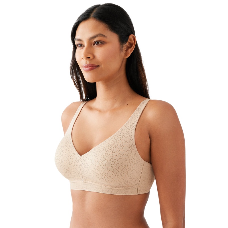 Wacoal Inside Job Wirefree Bra 32C Sand