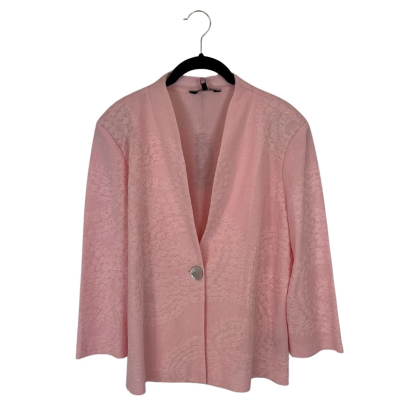 Baby Pink Cardigan – Size 14-16 and 28W-30W Petite Large (Size 14-16)