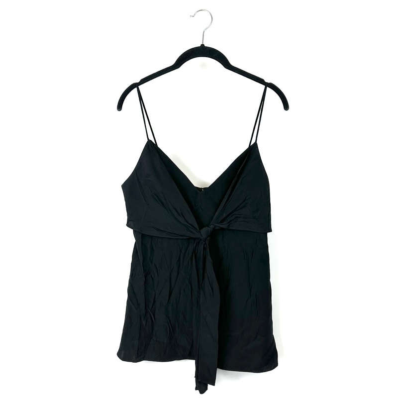 Black Flowy Blouse – Size 0-2