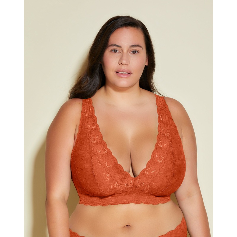 Bralette Longline De Estilo Top Ultra Curvy Sahara XS
