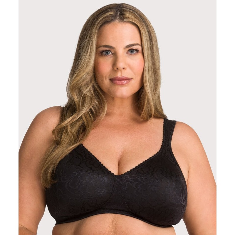 Playtex 18 Hour Ultimate Lift & Support Wire-Free Bra – Black 34B