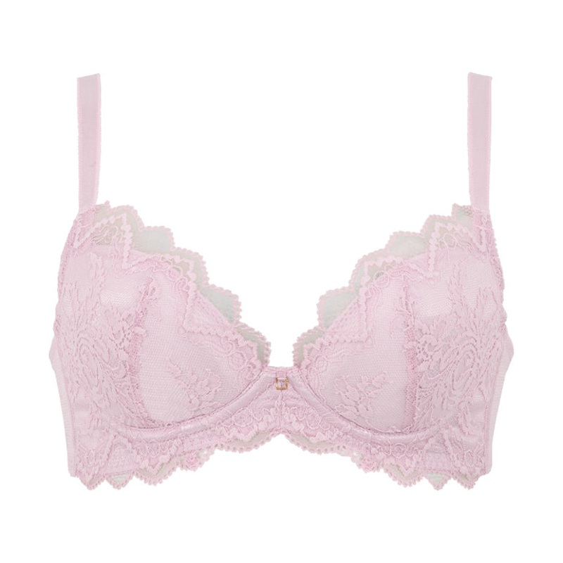 Belle Push-Up Plunge Bra 24S2 65C (US 30C) Black