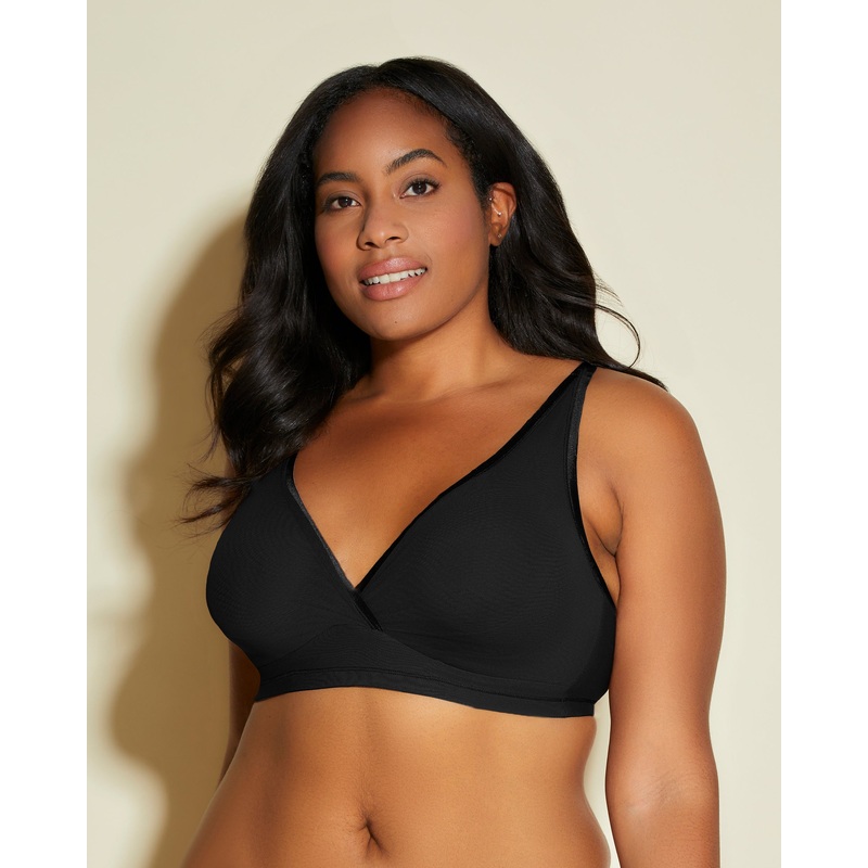 Bralette Taglie Comode Nero 1X