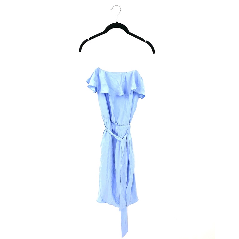 Periwinkle Strapless Dress – Size 2/4