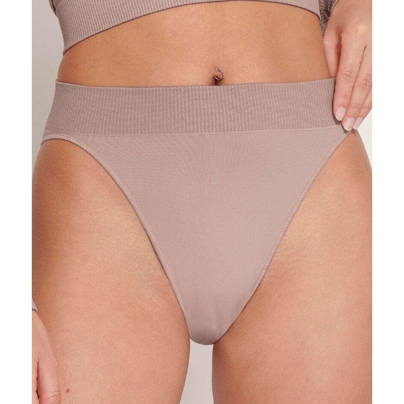 Sloggi Ever Infused Aloe High Leg Brief – Foggy Mauve M