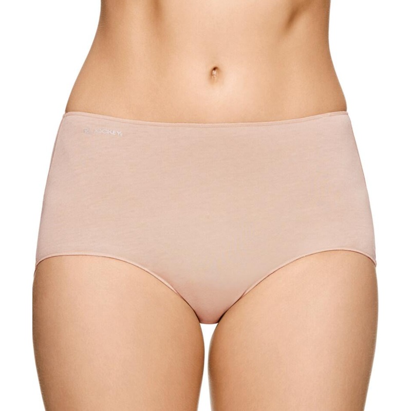 Jockey No Panty Line Promise  Next Generation Cotton Full Brief – Silk Beige S