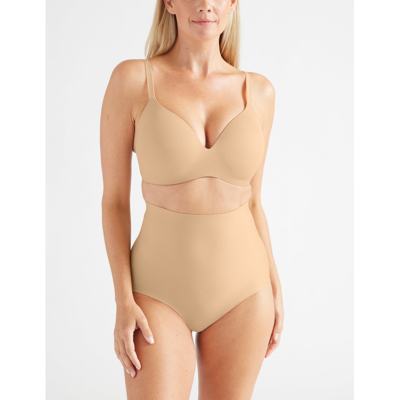 Leakproof High Rise Shaper Brief – Original Warm Sand XS
