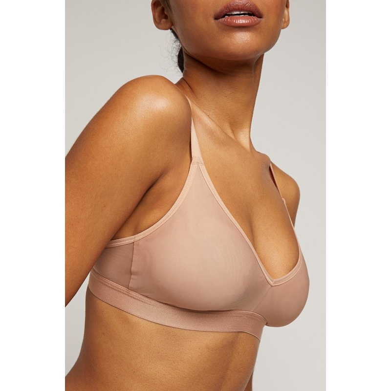 Silky Non-Wire Bra in Buff 0 Buff