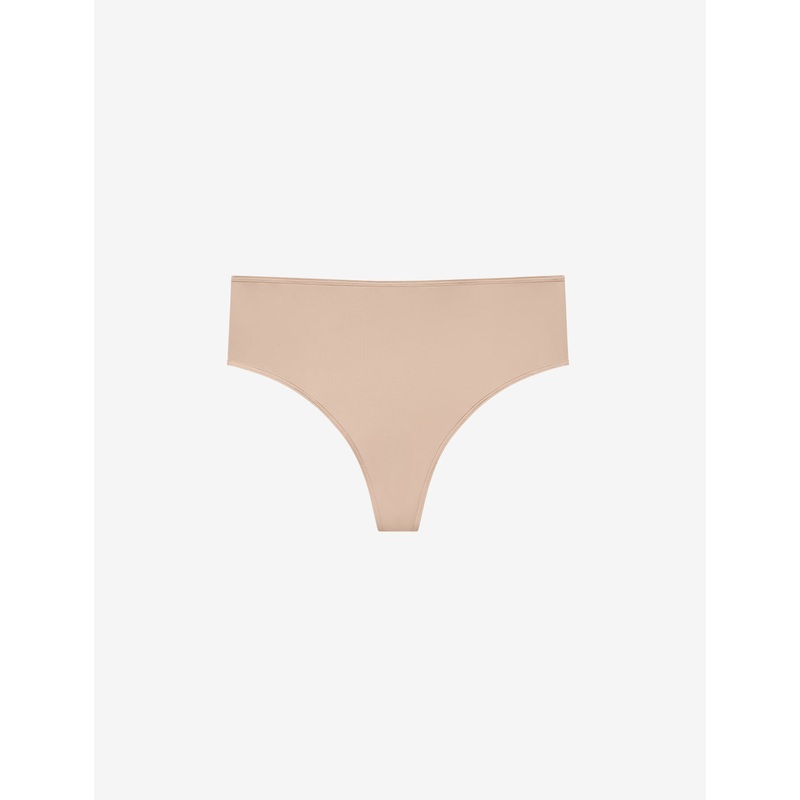 24/7 Classic High Waist Thong taupe XS