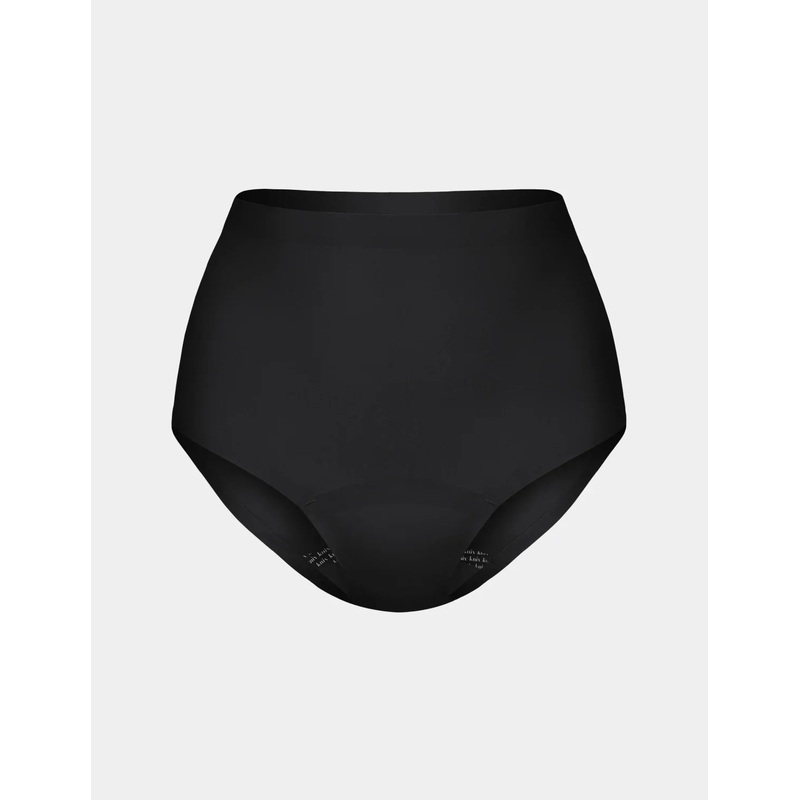 Leakproof UltraThin No-Show High Rise Kit Black XS
