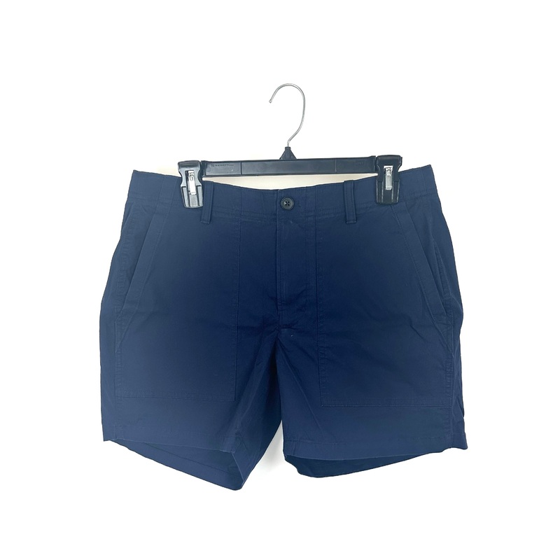 MENS Navy Flap Pocket Shorts – 32 Waist – 5″ and 7” Inseams 32 waist with 5 inch inseam
