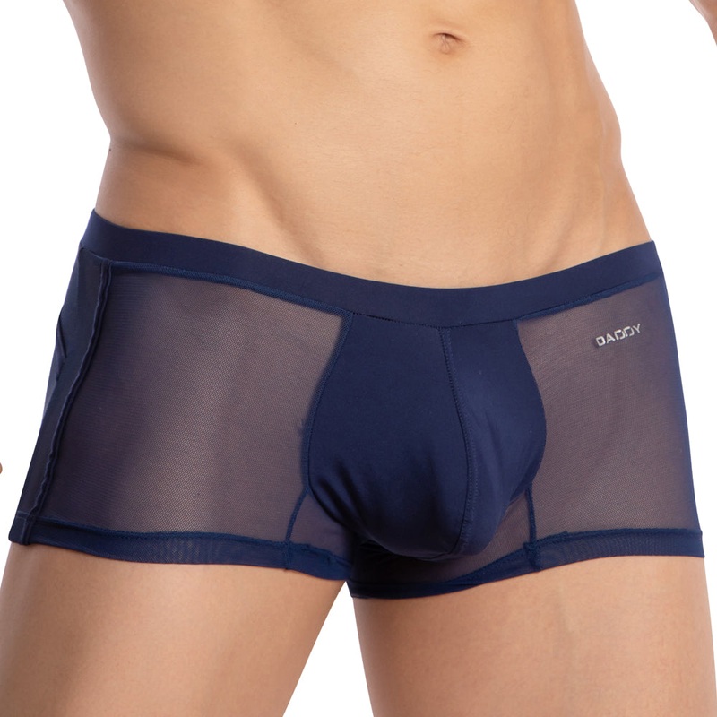 Daddy DDG019 Enhanced Pouch Boxer Trunk Small Black