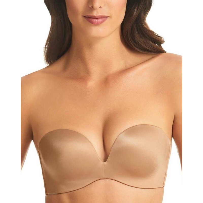 Finelines Refined Wire-free Strapless Bra – Nude 32A