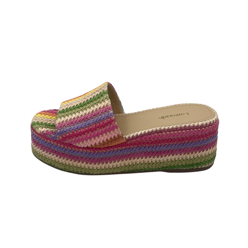 Multi Color Raffia Espadrille – Size 6.5 and 11 6.5