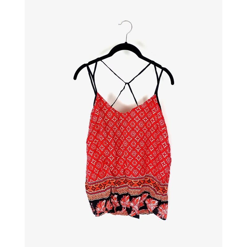 Red and Orange Tank Top – Small