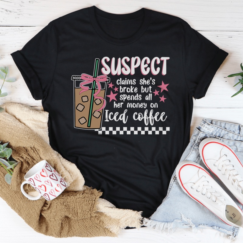 Suspect Claims She’s Broke Tee Black Heather S