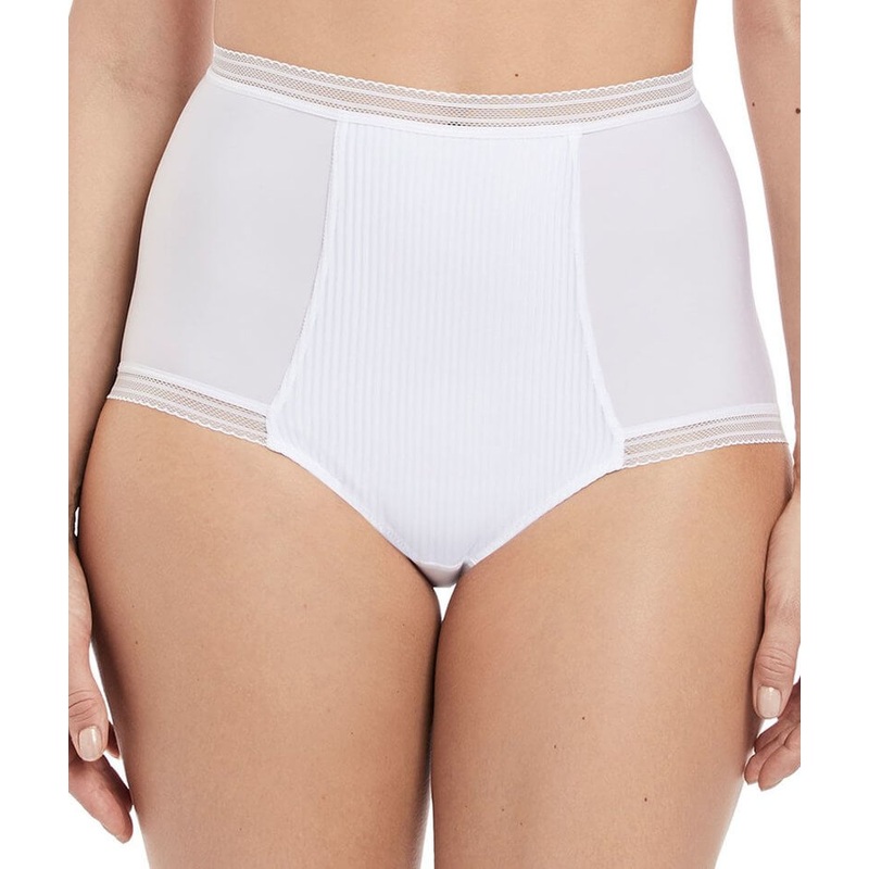 Fantasie Fusion High Waist Brief – White XXL