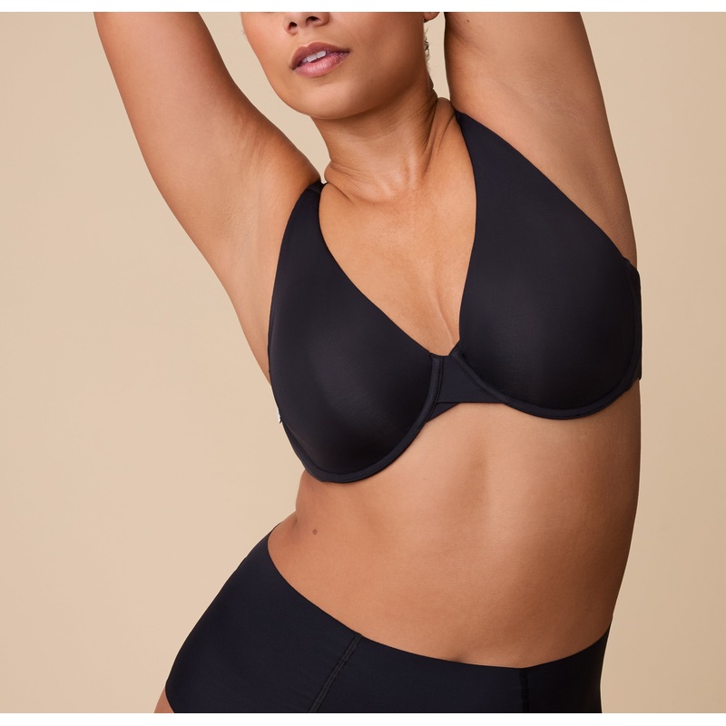 Base Unlined Bra – Black Black 32 A
