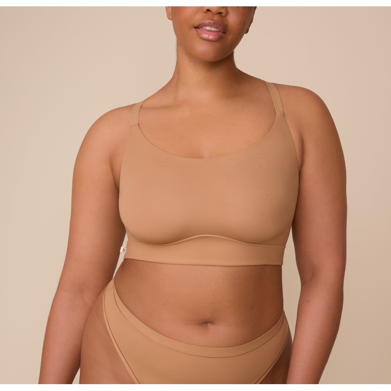 Bliss Racerback Bralette – Tan Tan XS