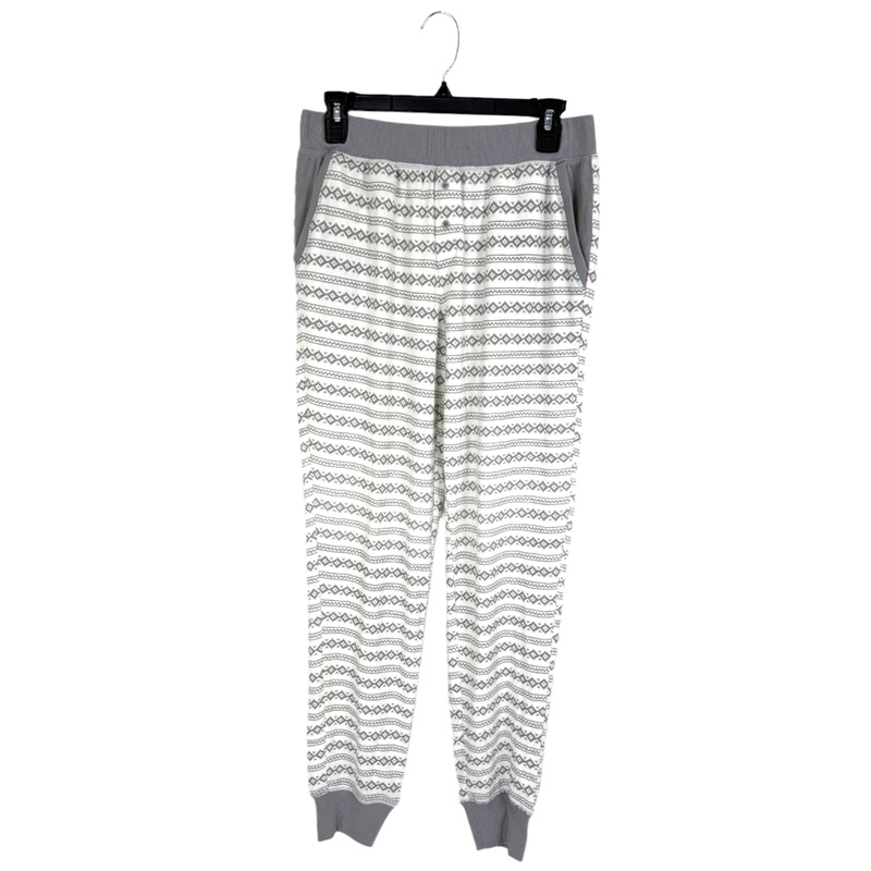 Grey and White Pajama Pants – Small