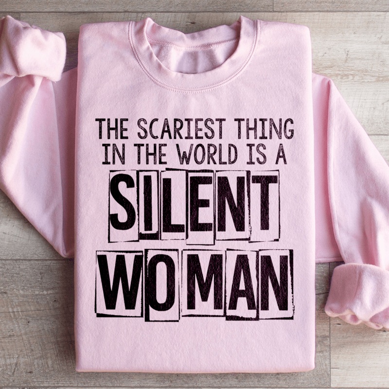 Silent Woman Sweatshirt Black S