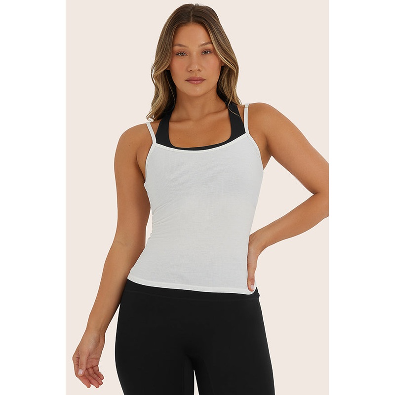 SPORTBODY LAYERED CAMI BRA – ONYX Onyx XS