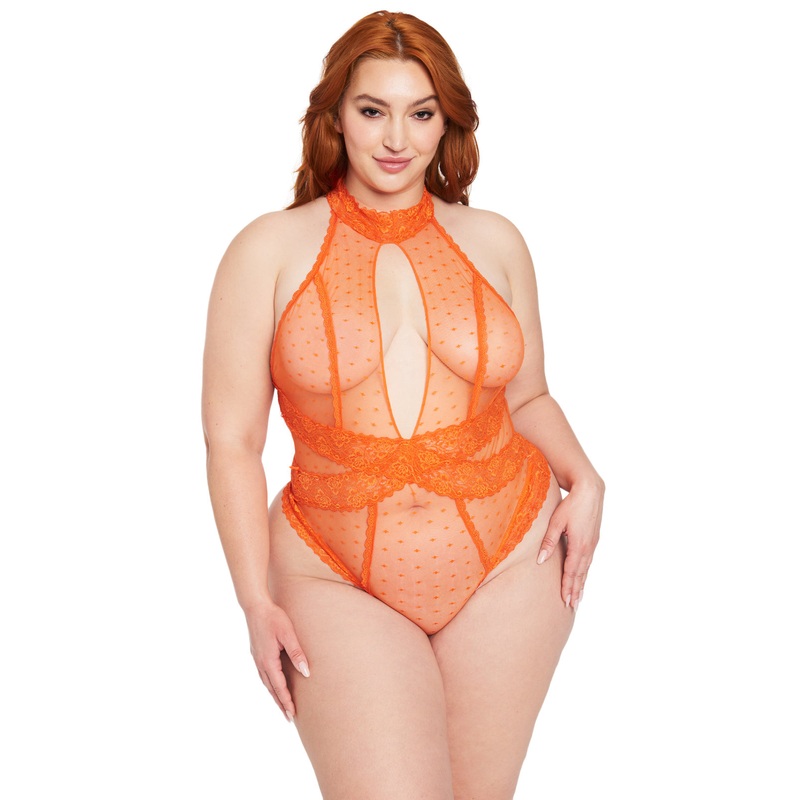 Alexia Love Mesh Teddy Red Orange S
