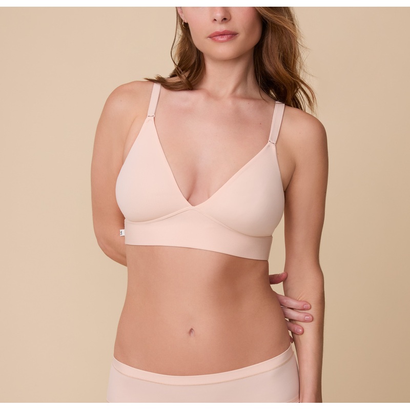 Bliss Triangle Bralette – Rose Rose XS
