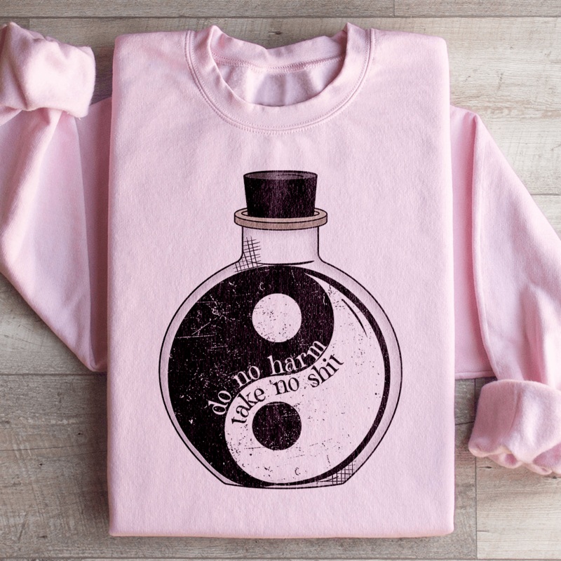 Do No Harm Yin & Yang Sweatshirt Black S