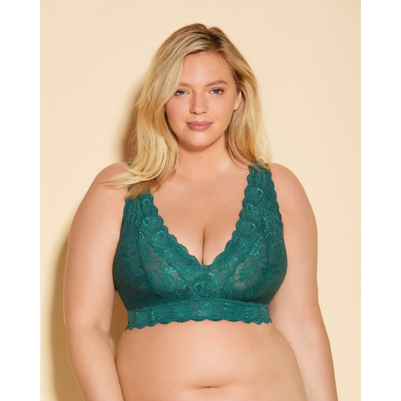 Ultra Curvy Plungie Longline Bralette Congo XS