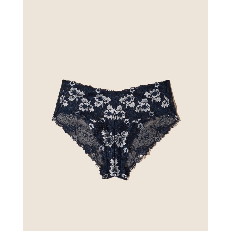 Extended Boyshort Noct Blue/Ivory 12/14