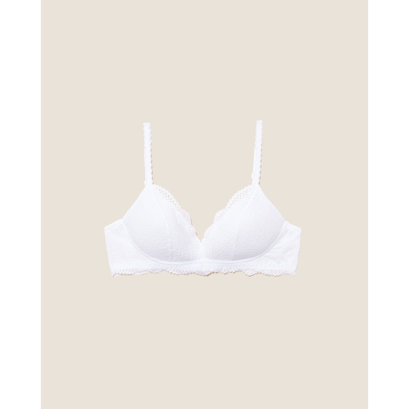 Bralette Imbottita Bianco PS