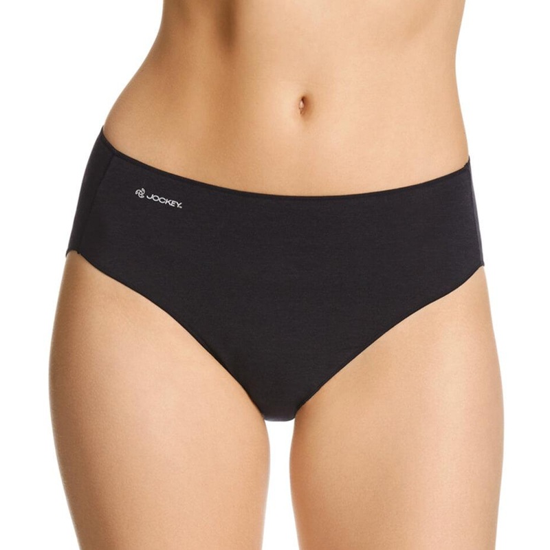 Jockey No Panty Line Promise Bamboo Naturals Hi Cut Brief – Black S