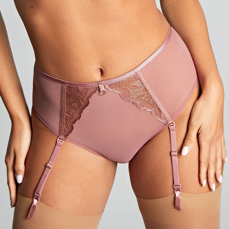 Rosa Suspender Brief – 10794 – Rose Gold PINK S